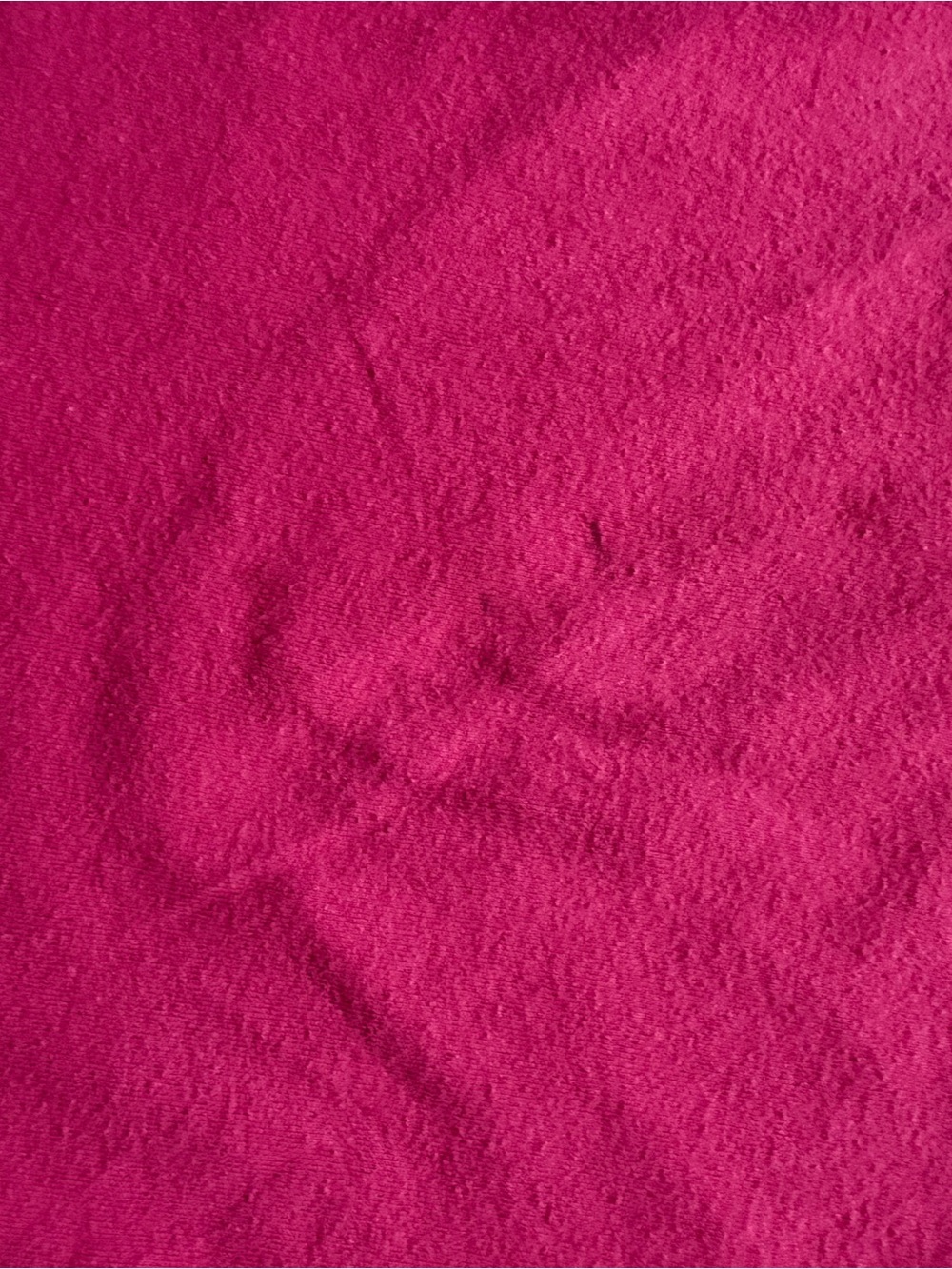 Rare Vintage Hollister Co. Fuchsia Curved Hem 6-Button 3/4 sleeve Henley Shirt - Picture 4 of 4